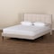 Baxton Studio Casol MidCentury Modern Transitional Beige Fabric Upholstered Full Size Platform Bed 224-13085-ZORO - alternate 3